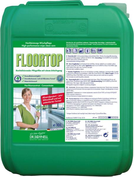Dr. Schnell Floortop Bodenwischpflege, 10 l